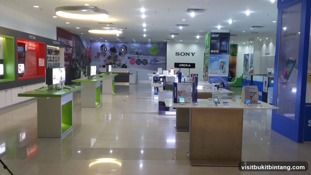 Electronics Store Interior