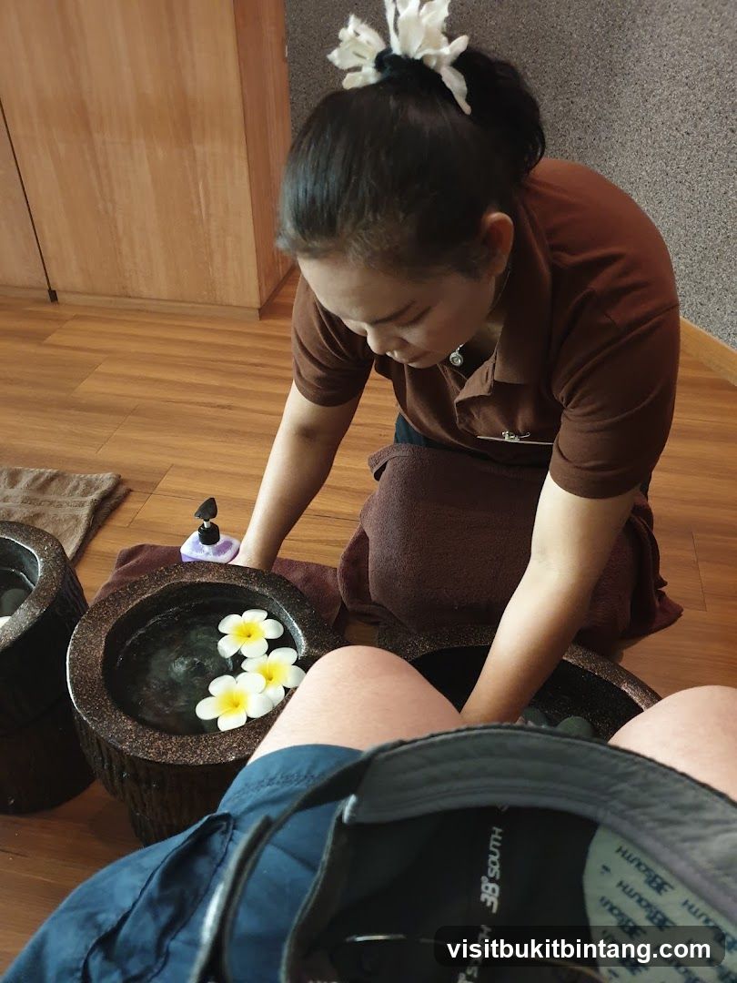 Spa Foot Bath Treatment