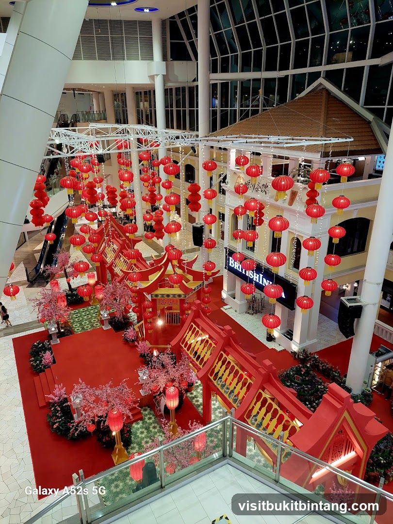 Chinese New Year Decorations in a Mall
