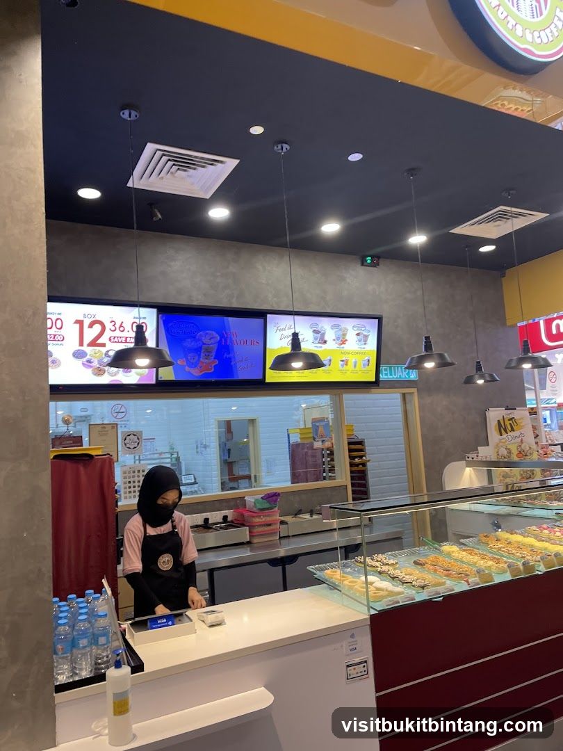 Donut Shop Counter
