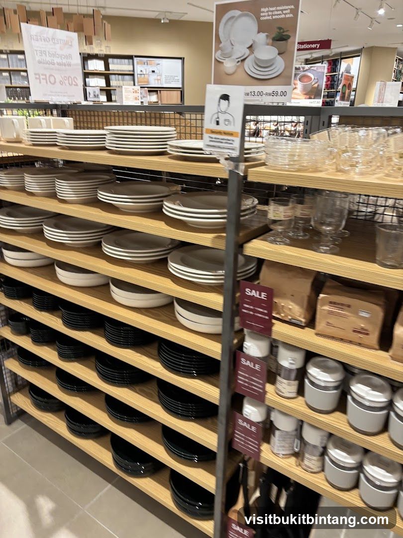 Kitchenware and Home Goods Display