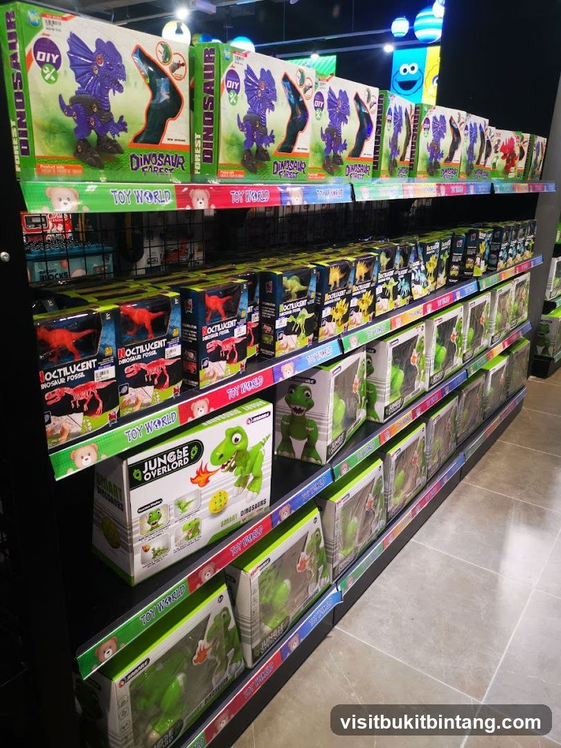 Toy Store Shelves