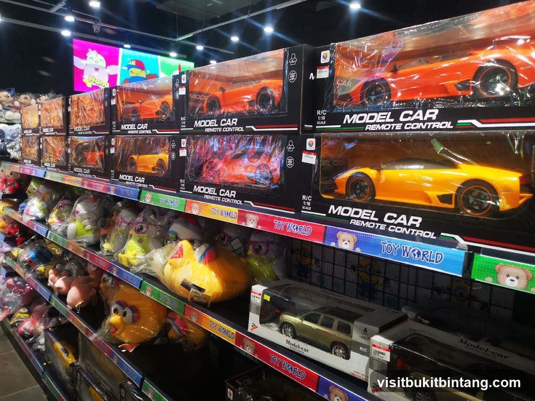 Toy Store Shelves