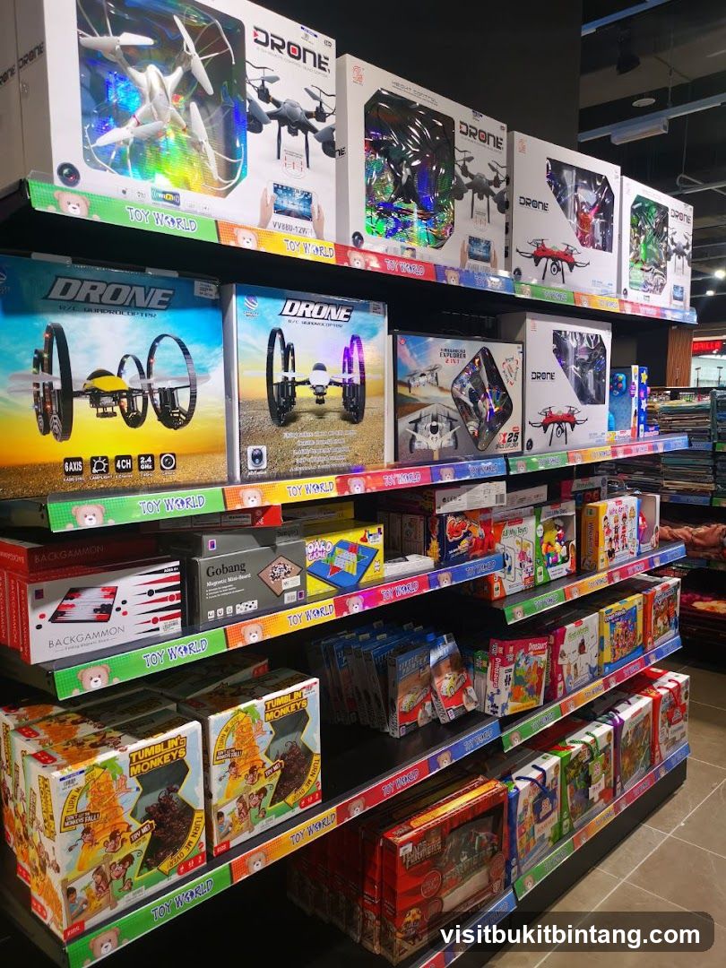 Toy Store Shelves