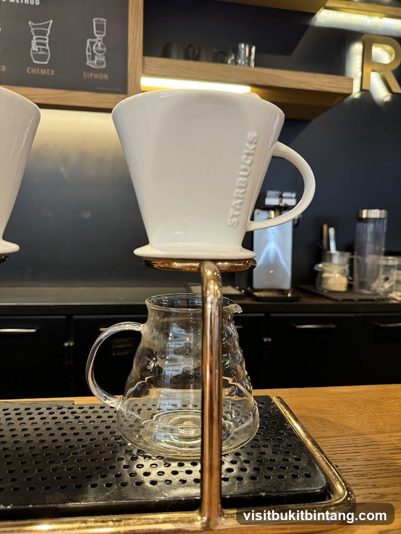Starbucks Pour-Over Coffee Setup