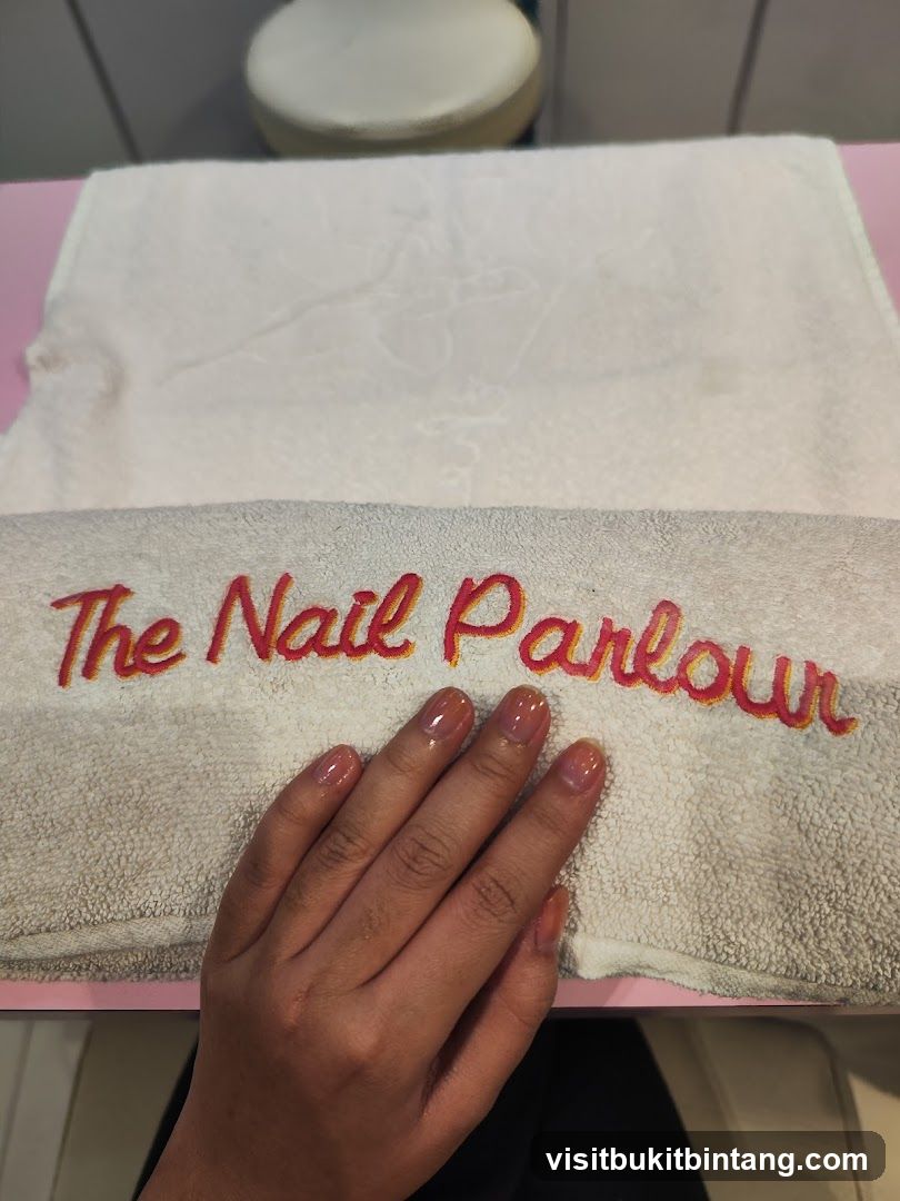 Nail Parlor Towel
