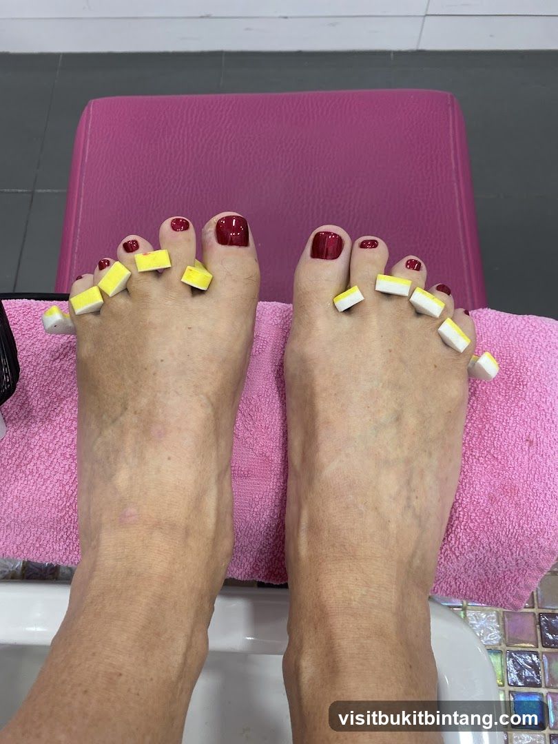 Pedicure Preparation