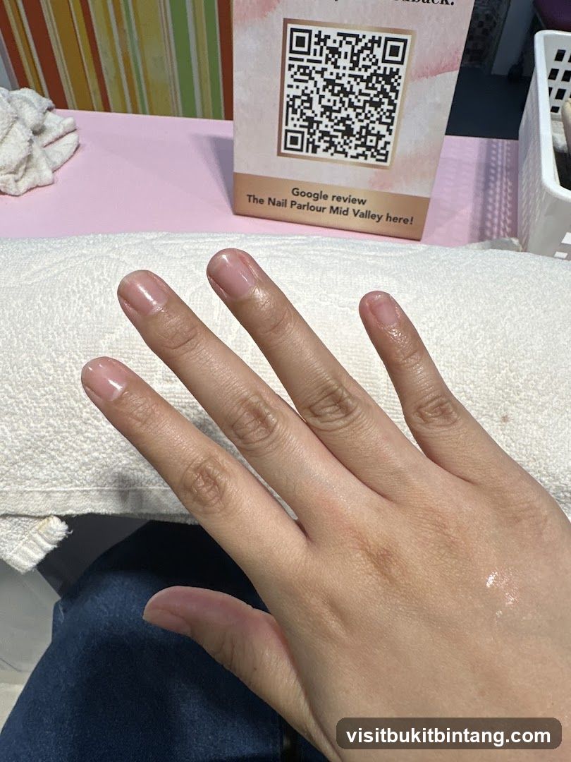 Nail Parlor Review Display