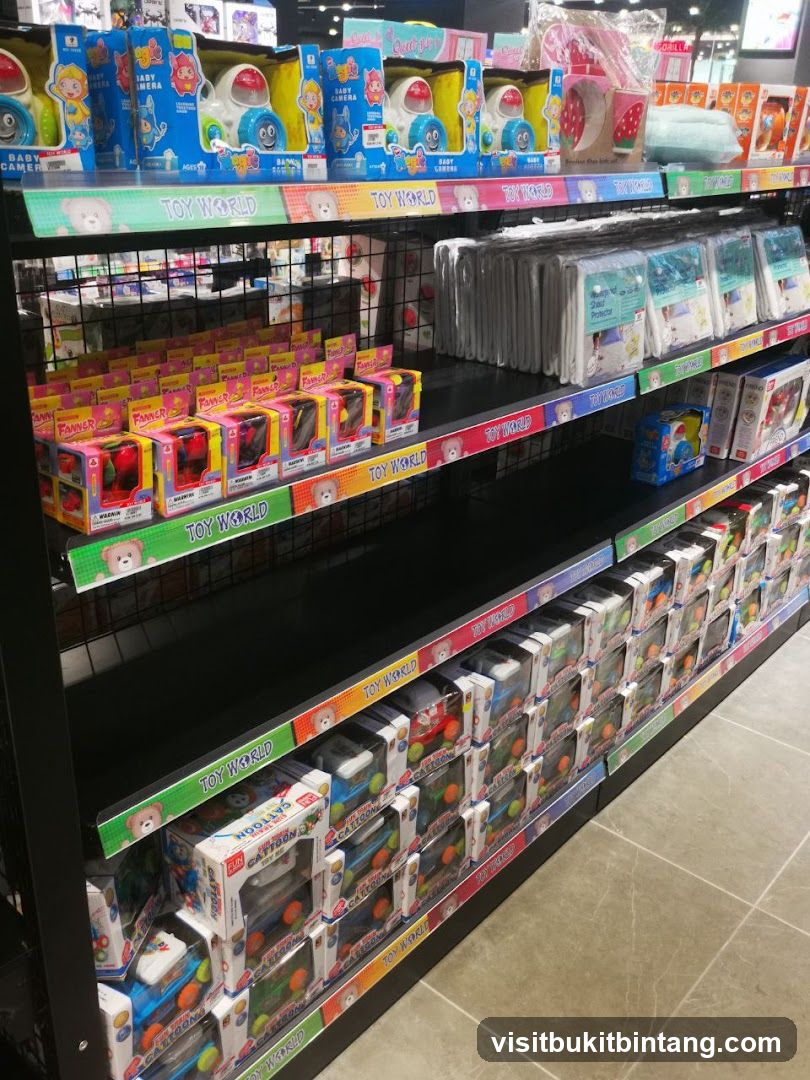 Toy Store Shelves