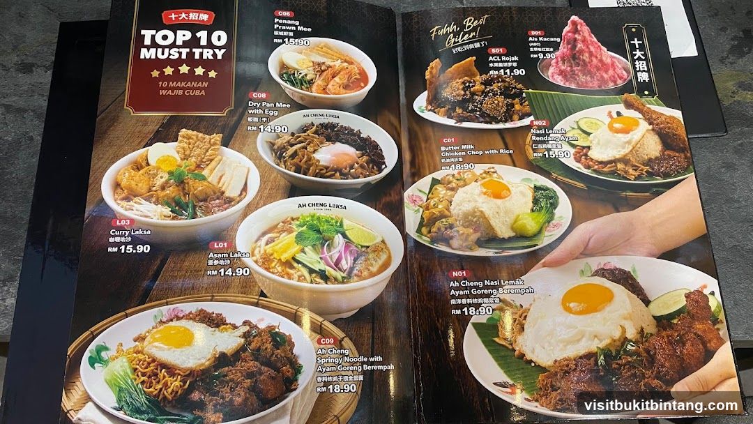 Top 10 Must Try Menu