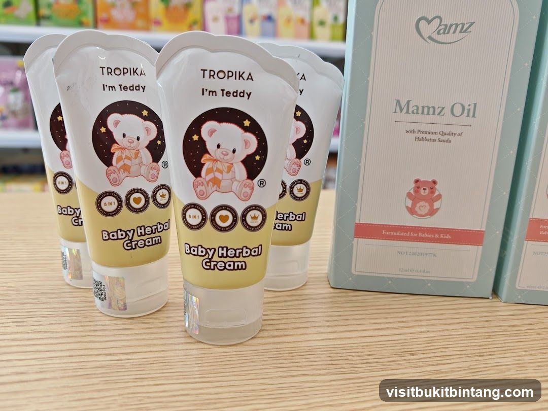 Baby Herbal Cream and Mamz Oil