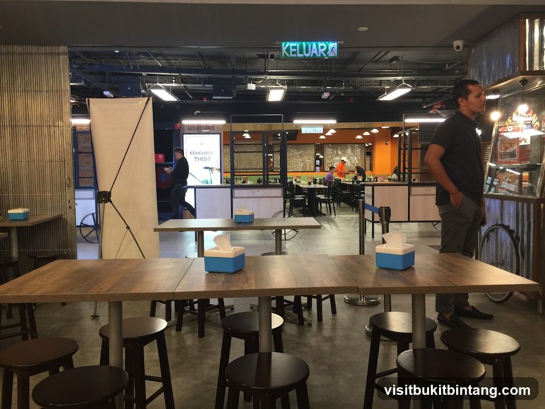 Food Court Seating Area