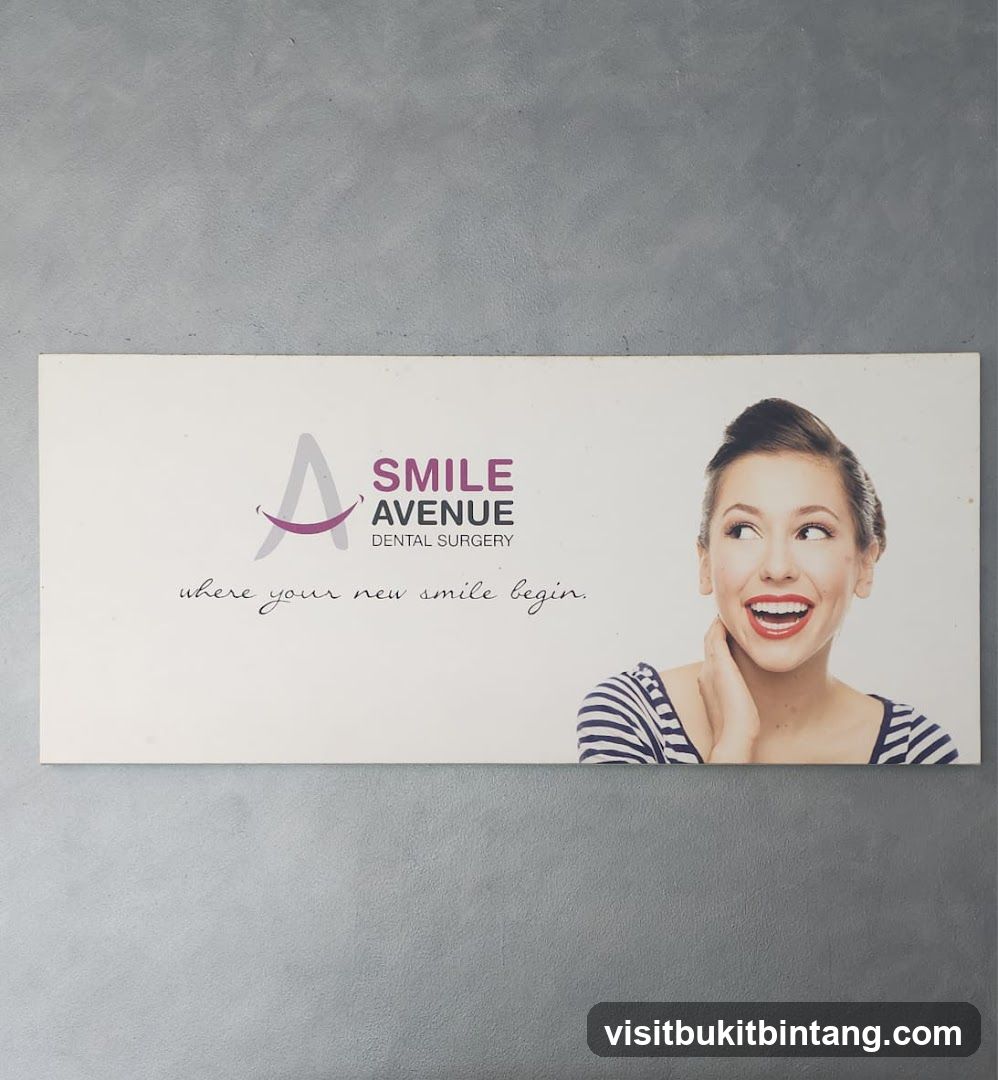 Smile Avenue Dental Surgery Flyer