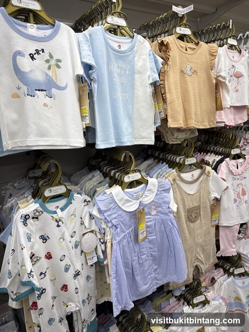 Children's Clothing Display
