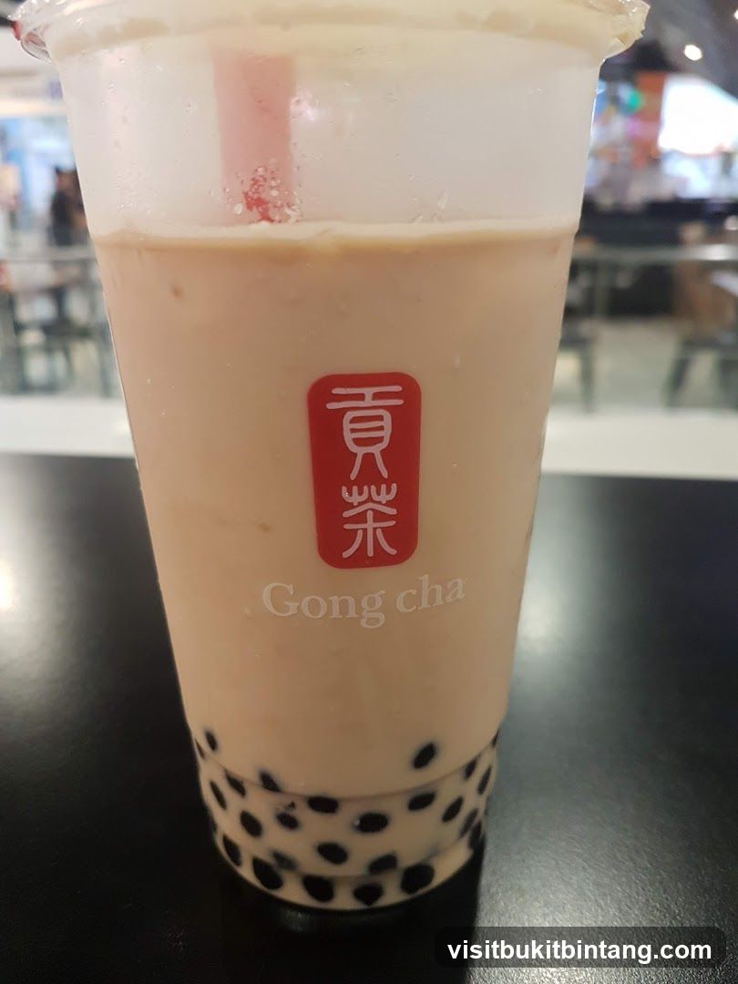 Gong Cha Bubble Tea