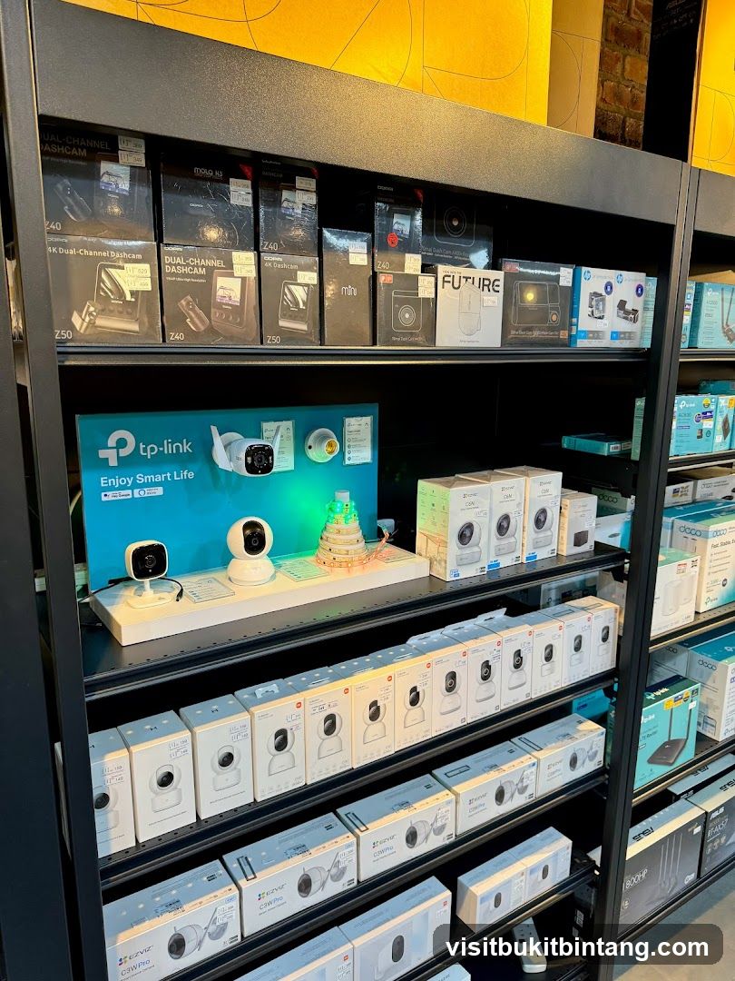 Security Camera Display Shelf