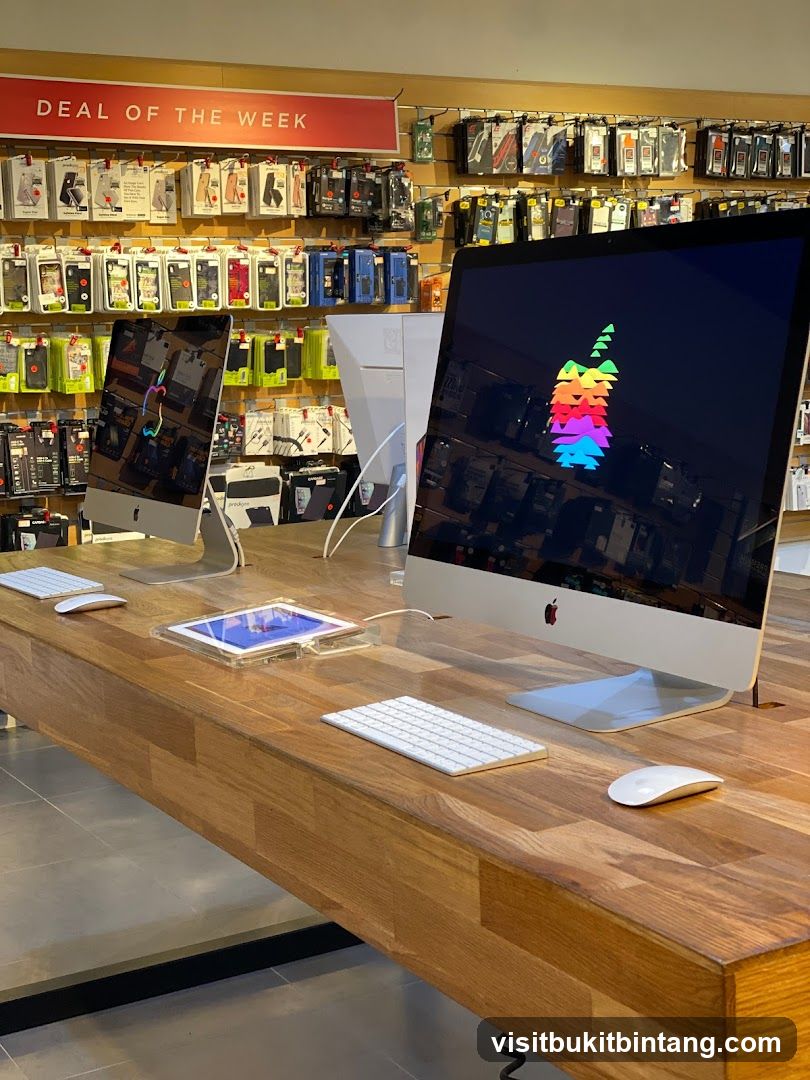 Apple Store Interior Display