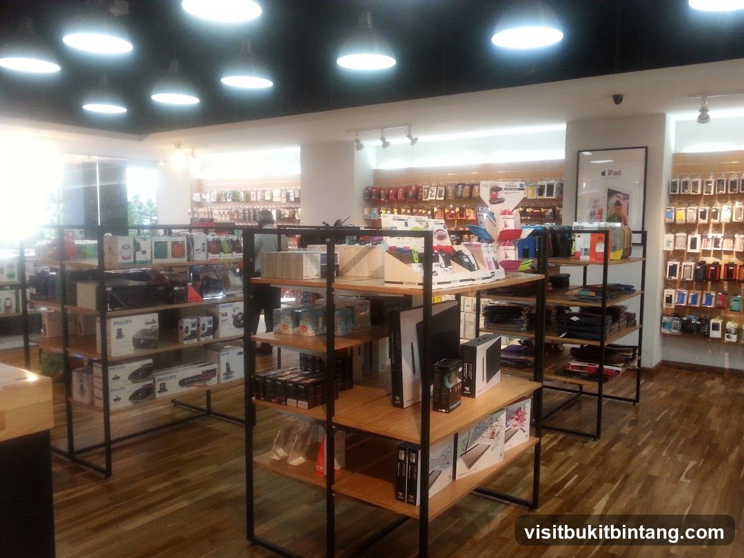 Electronics Store Interior