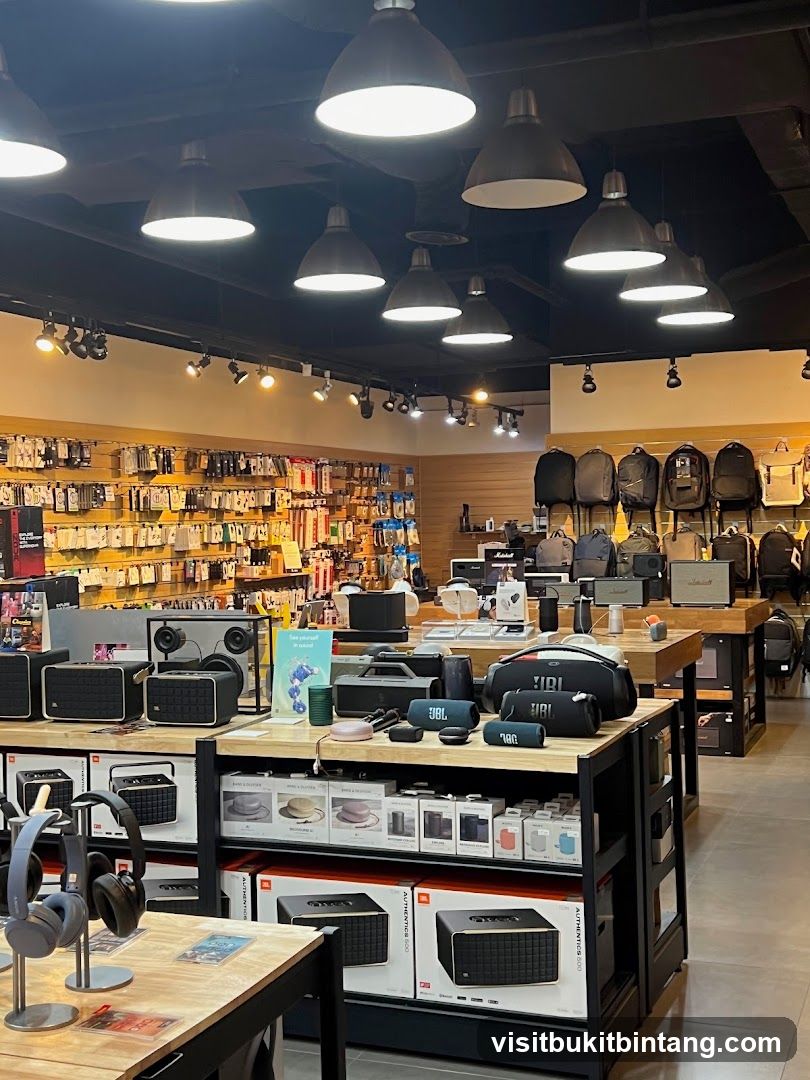 Electronics Store Interior