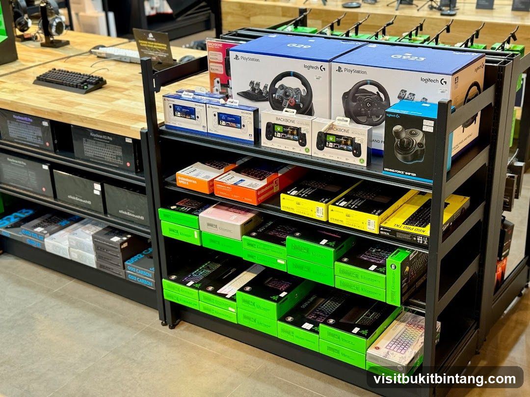 Gaming Accessories Display