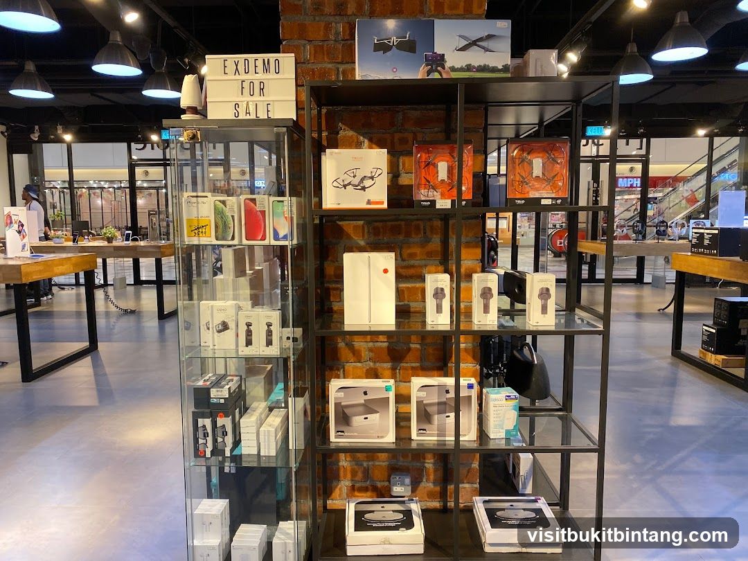 Tech Store Interior Display