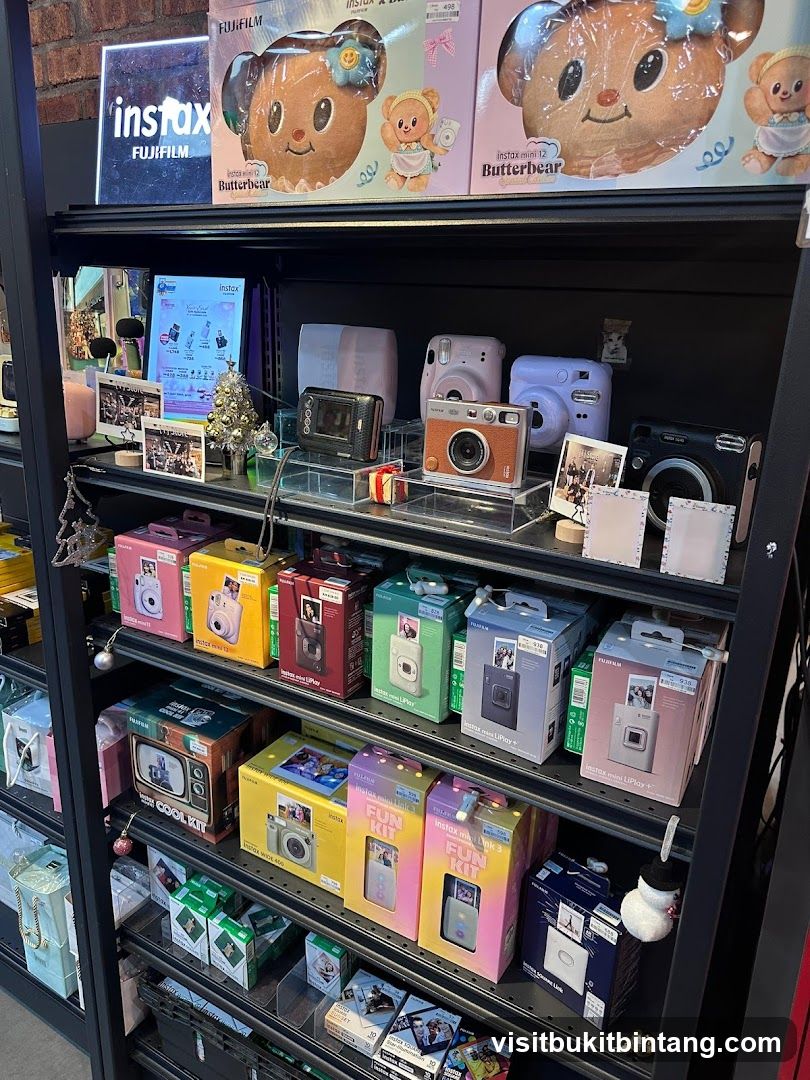 Instant Camera Display Shelf