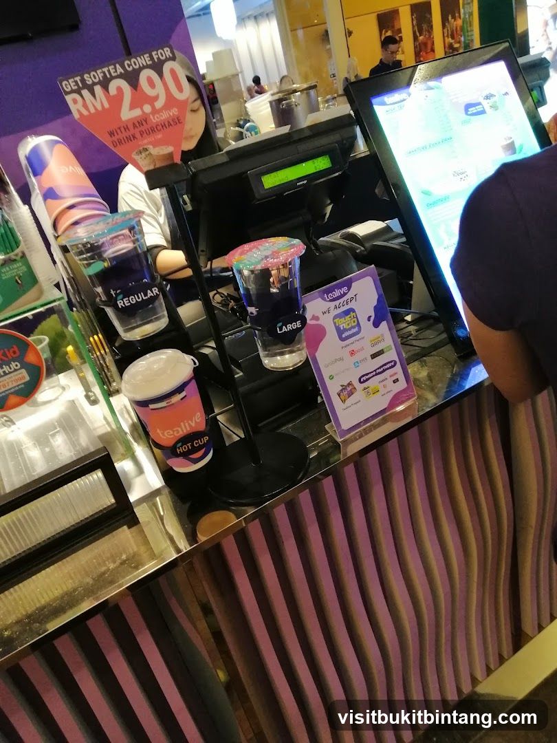 Tealive Counter