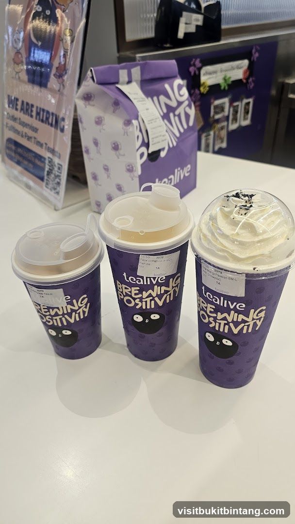 Tealive Drinks
