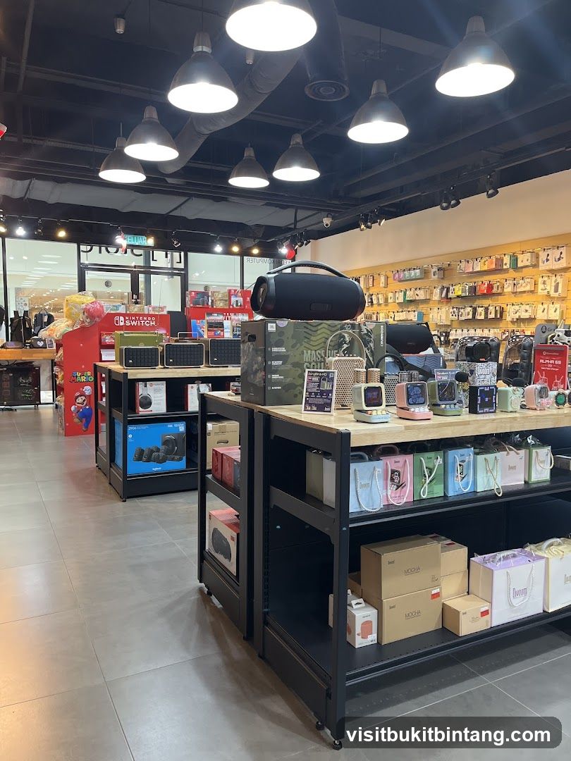 Electronics Store Interior
