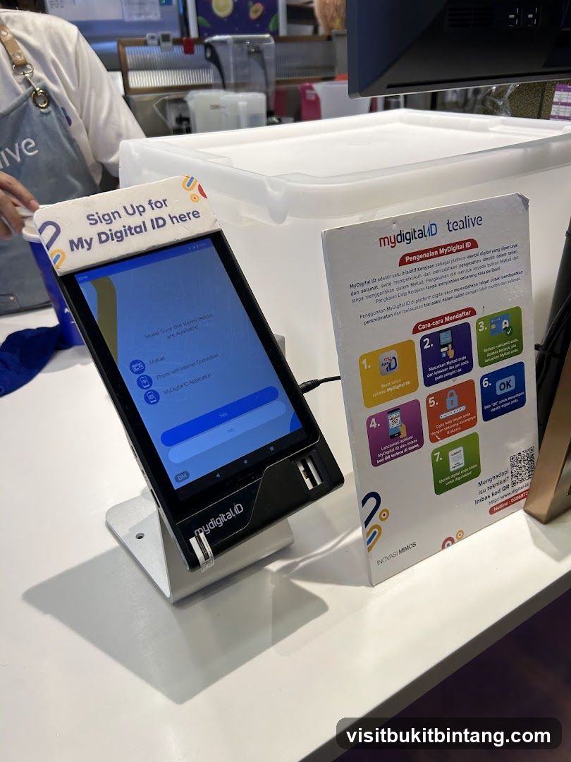 Digital ID Sign-up Station