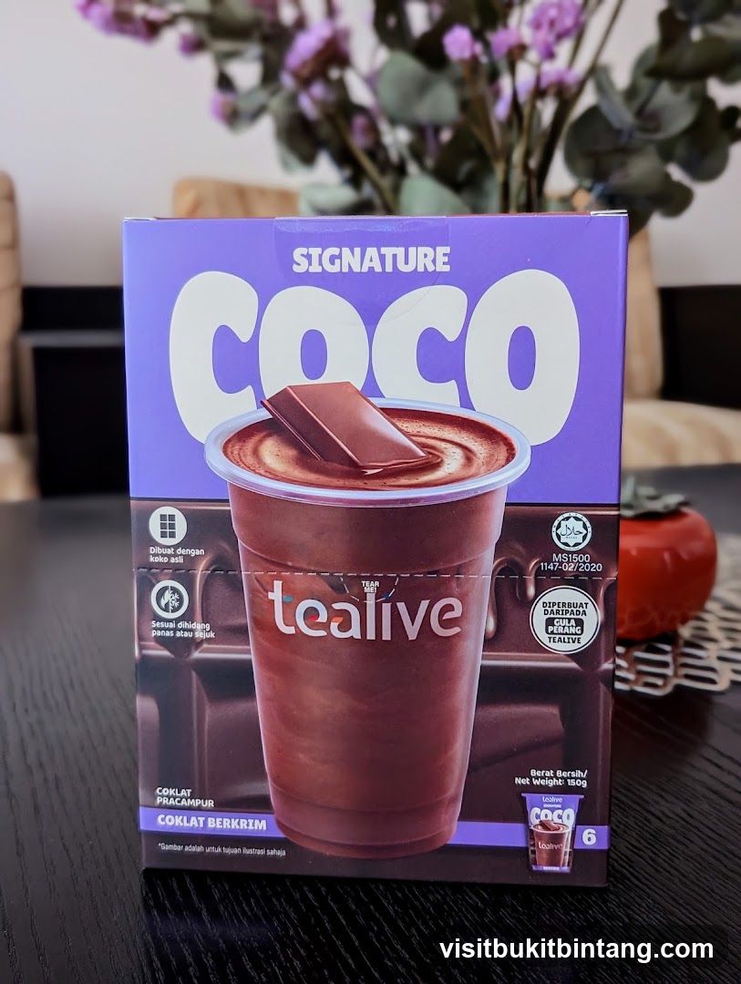 Tealive Signature Coco Drink Box