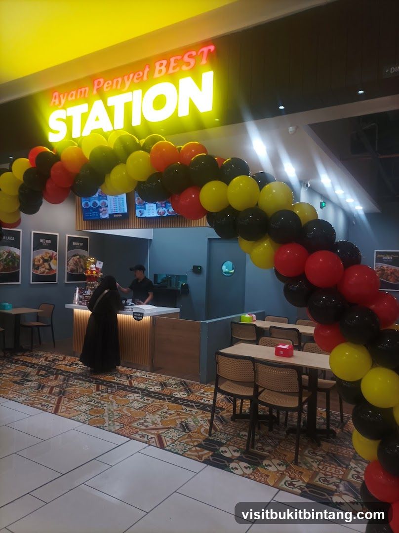 Ayam Penyit Best Station Entrance