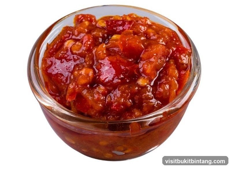 Chili Chutney in a Bowl