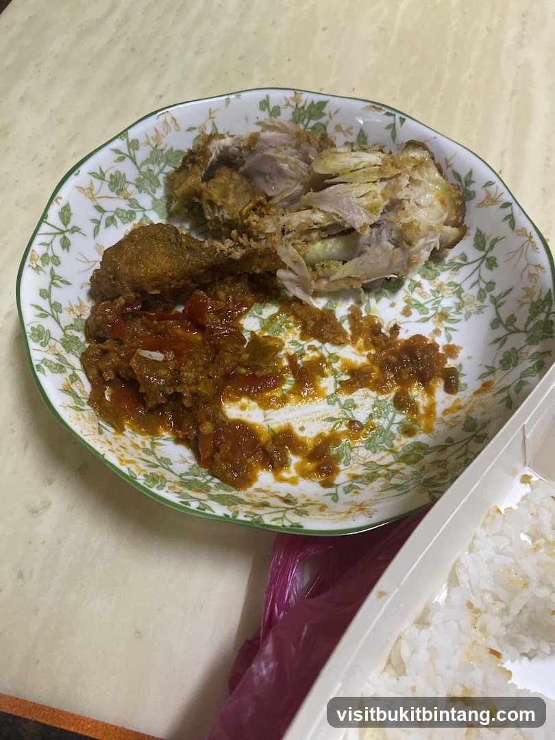 Fried Chicken and Rice