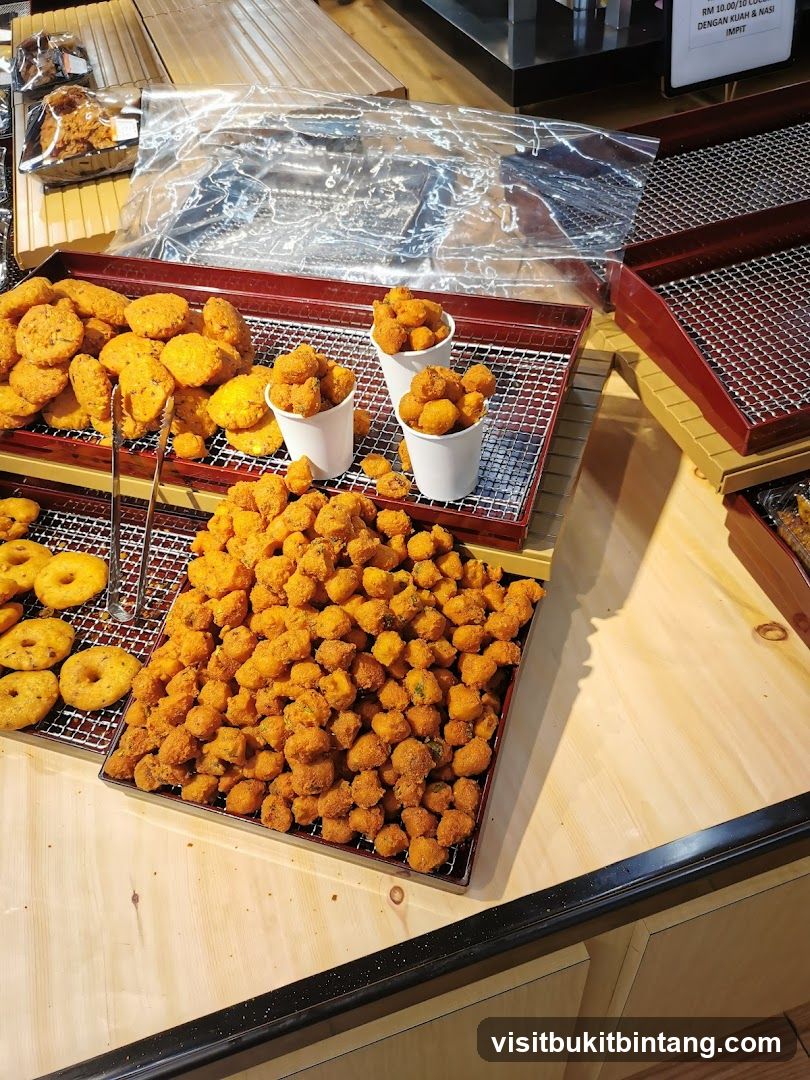 Fried Snacks Display