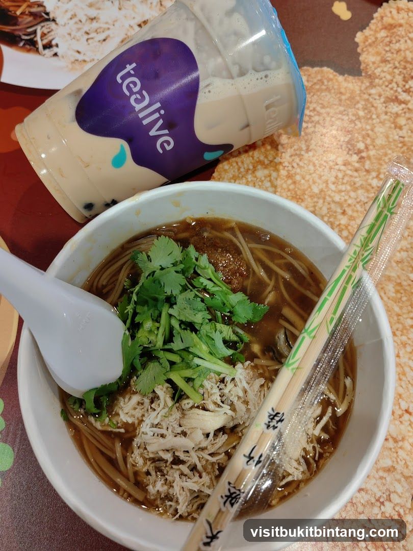 Noodle Soup and Bubble Tea