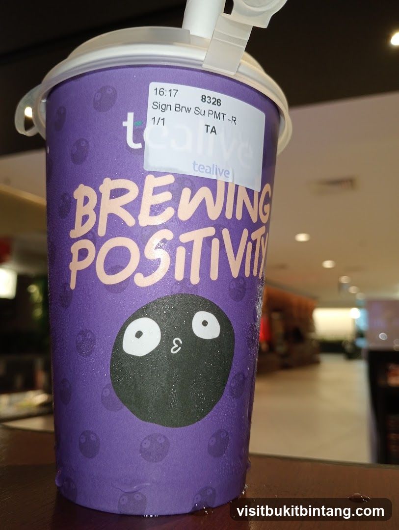 Tealive Drink Cup