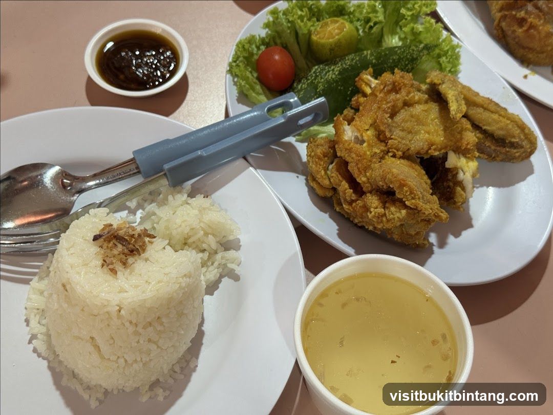 Sari Bistari Changi Village Famous Ayam Penyet