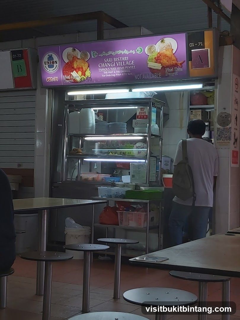 Sari Bistari Changi Village Famous Ayam Penyet