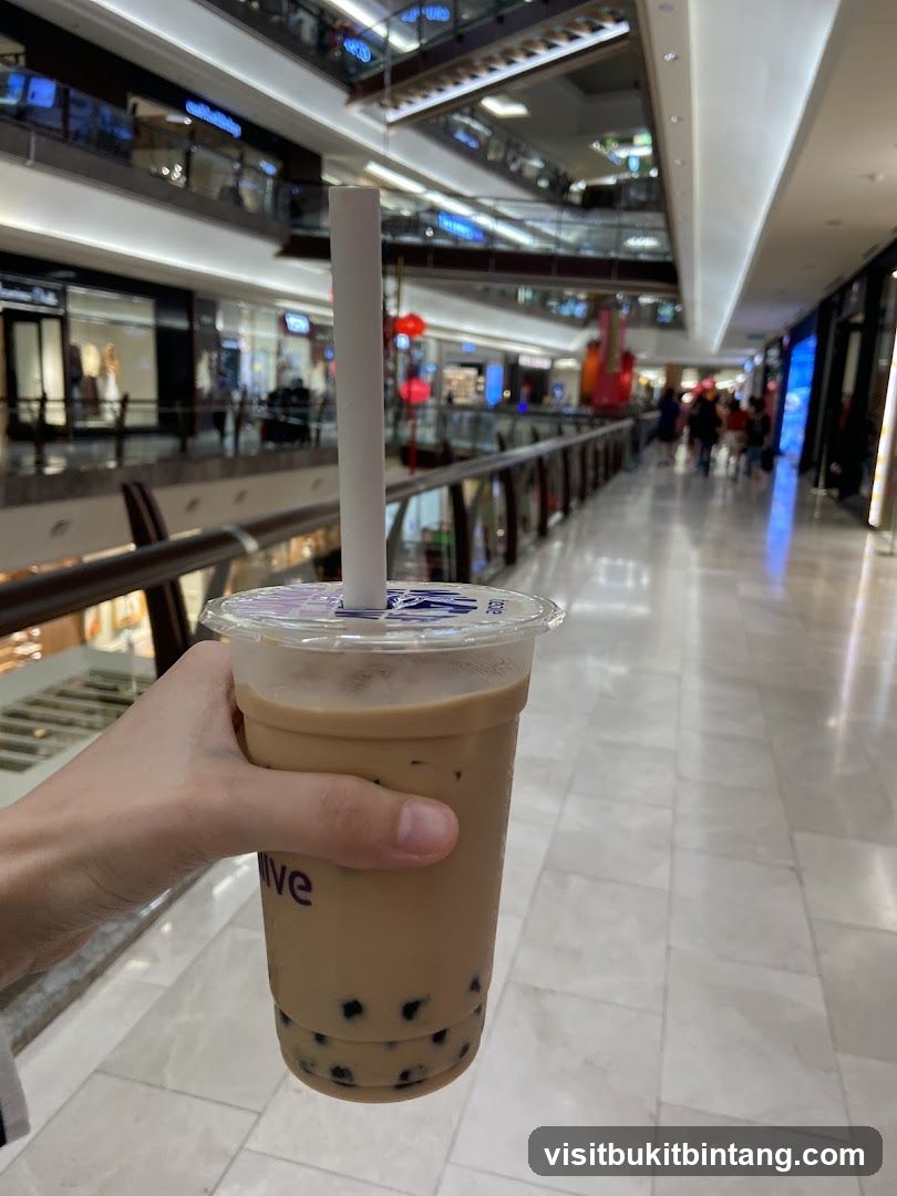 Bubble Tea in Mall