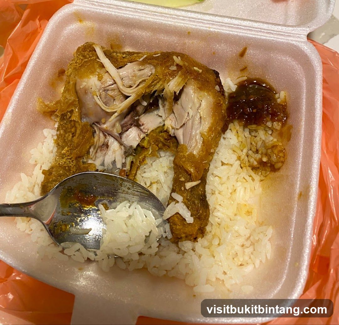 Fried Chicken with Rice