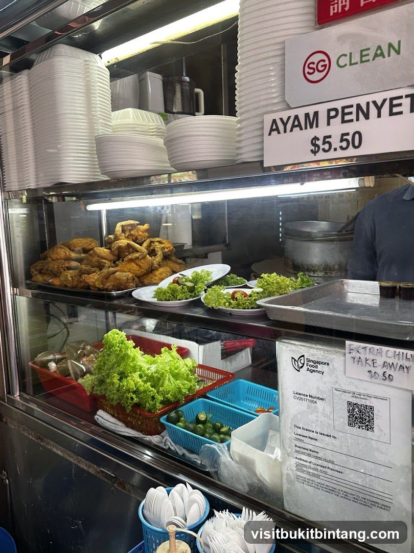 Food Stall Display