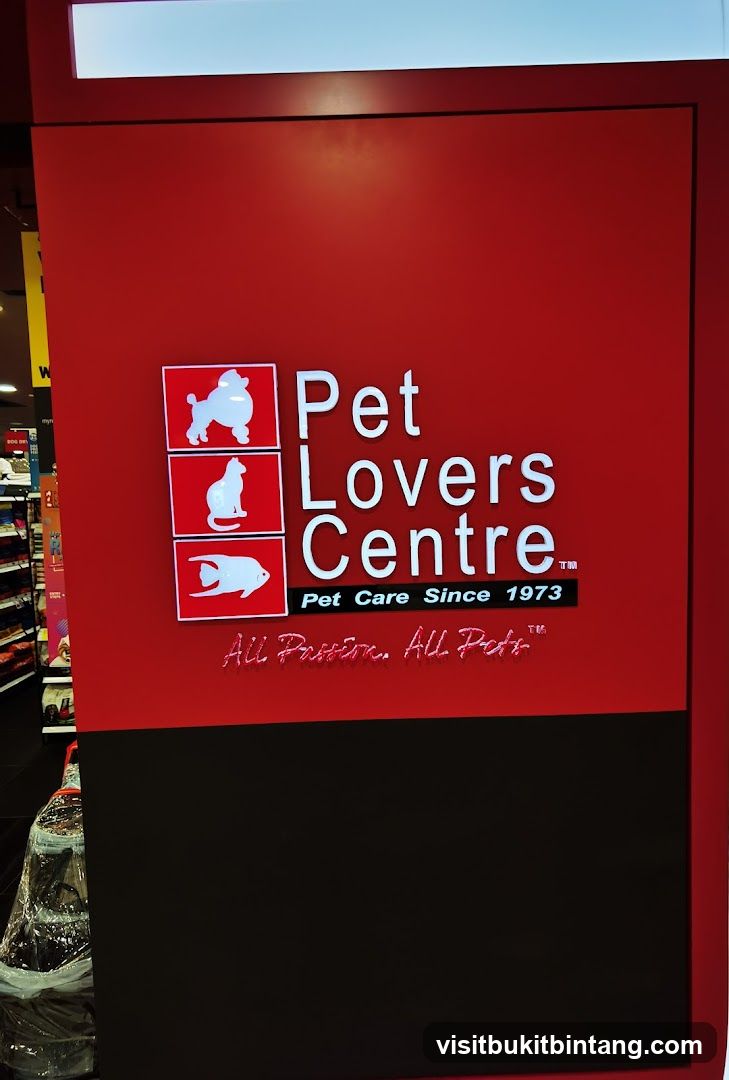Pet Lovers Centre Signage