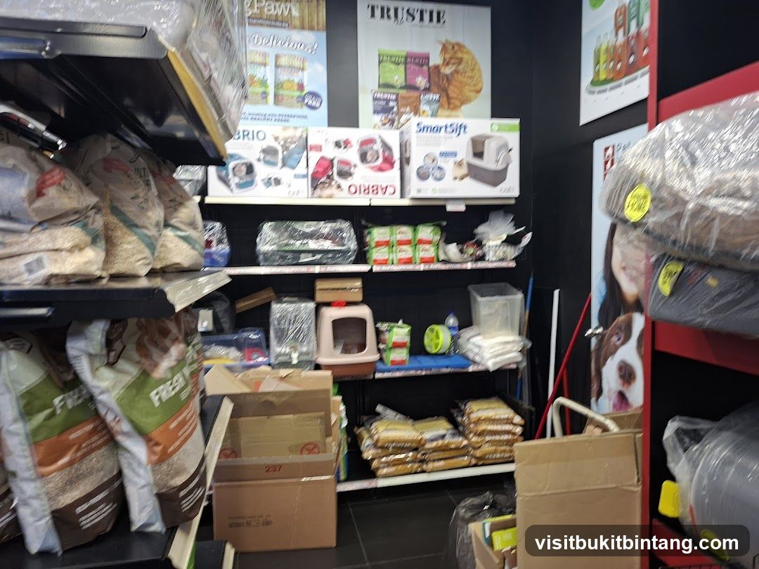 Pet Store Shelving