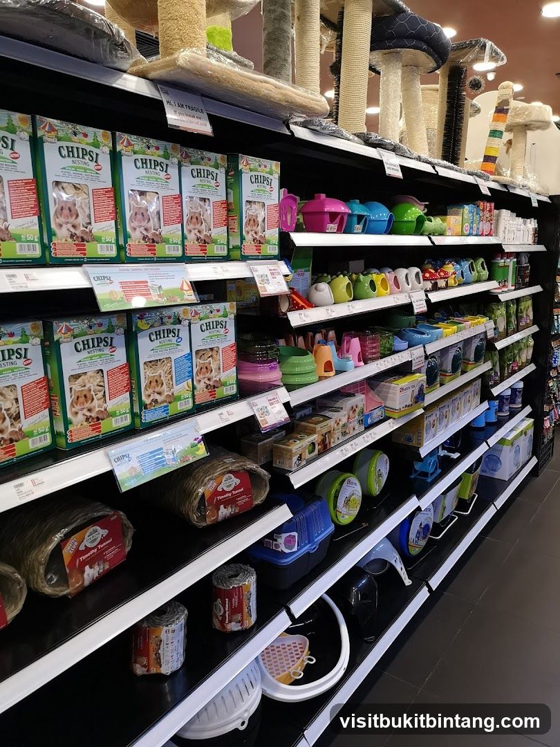 Pet Supplies Aisle