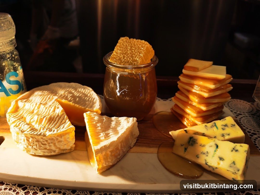 Cheese and Honey Platter