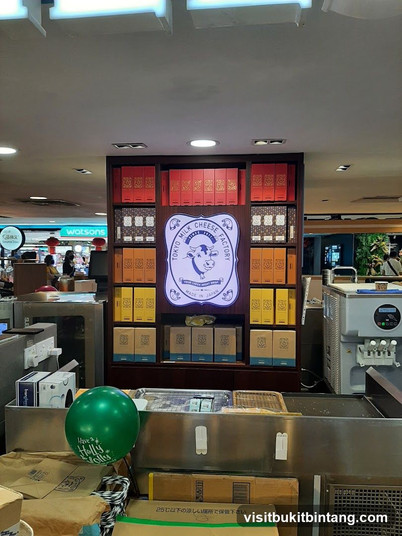 Tokyo Milk Cheese Factory Display