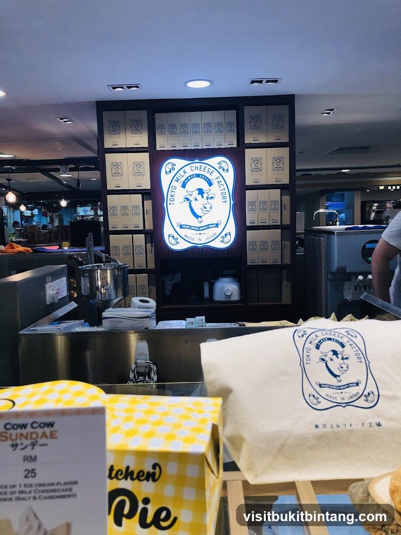 Tokyo Milk Cheese Factory Display