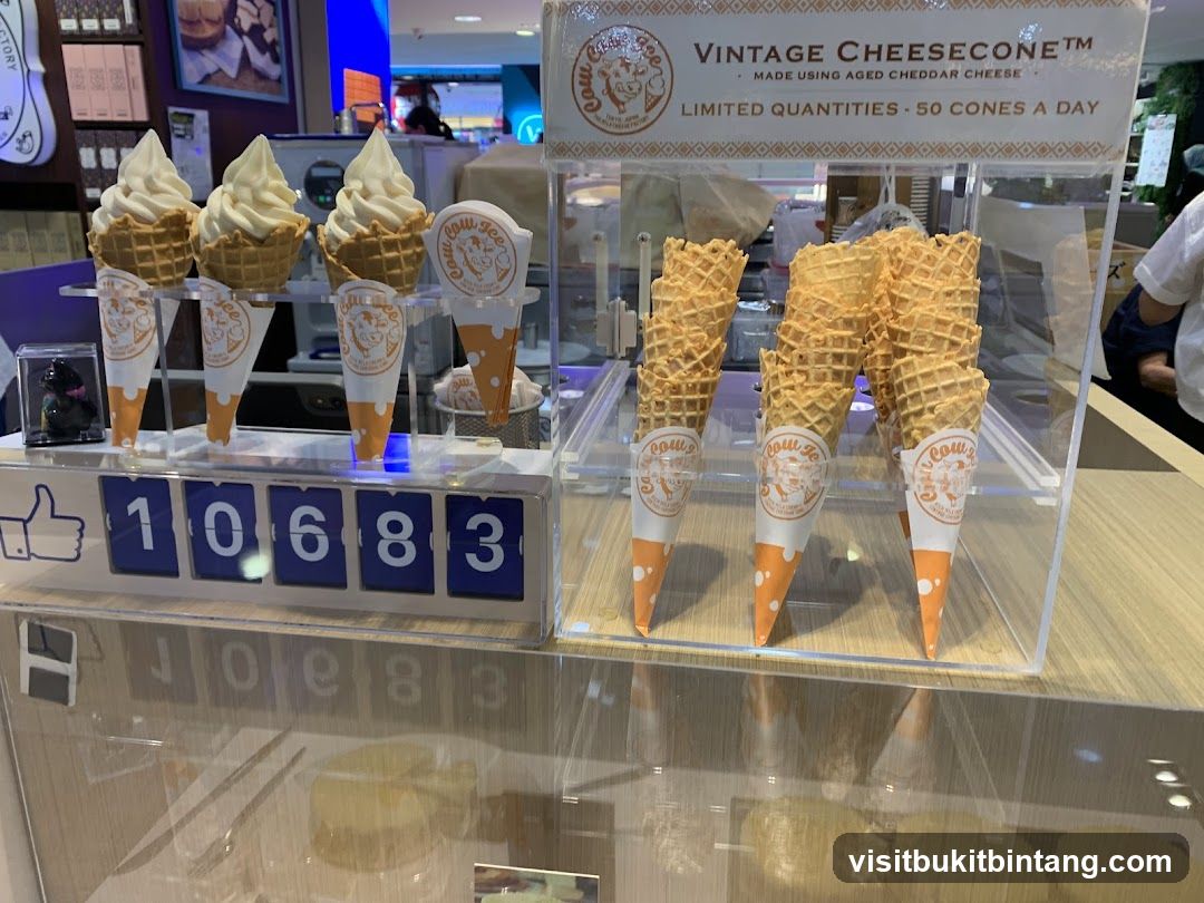 Ice Cream Cones Display