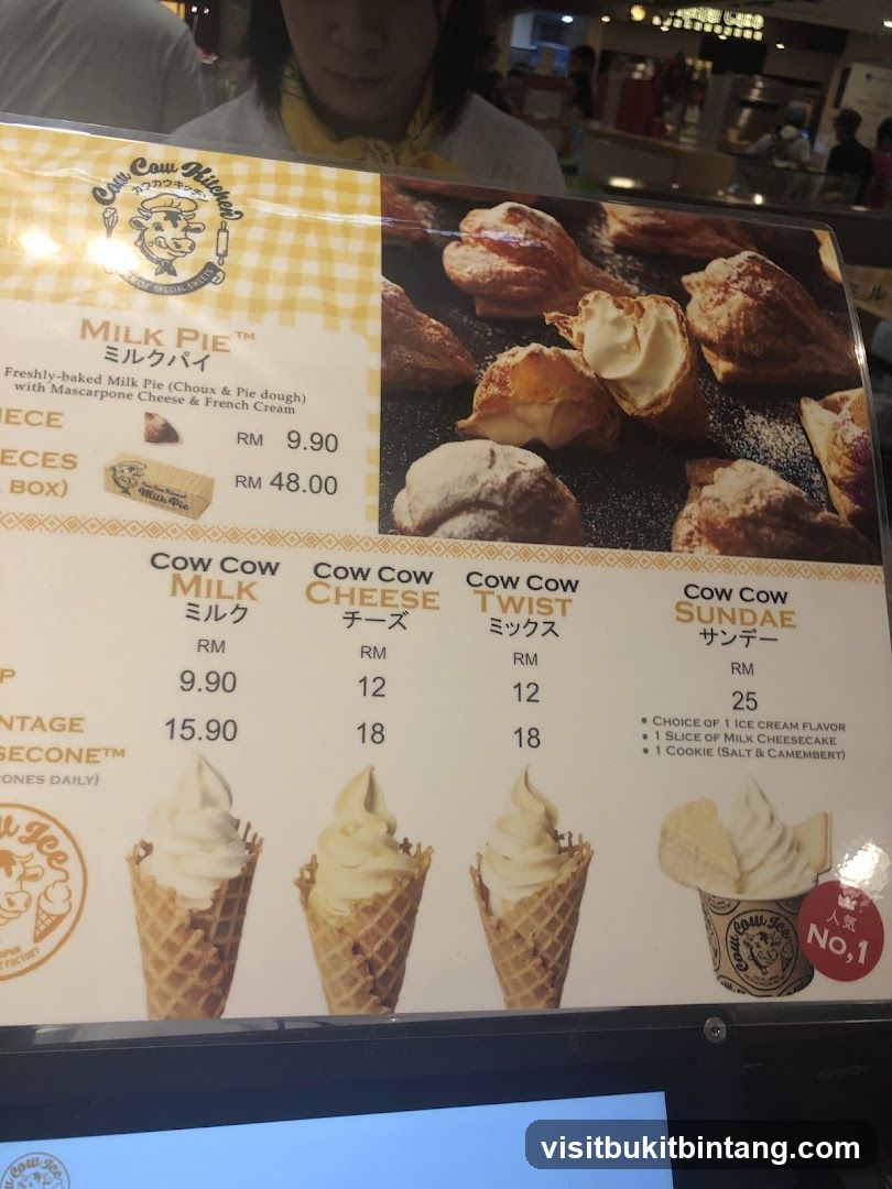 Cow Cow Kitchen Menu